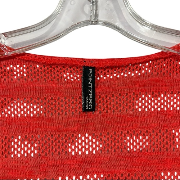 Point Zero, Vibrant Orange Beach Cover-Up, Small, Orange ☀️ - Picture 4 of 10